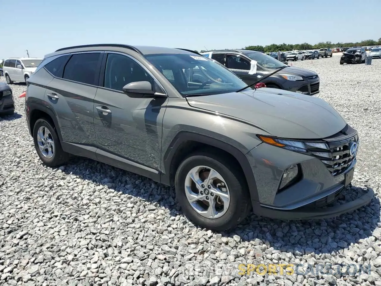 4 Photograph of a damaged car 5NMJB3DE8RH345182 HYUNDAI TUCSON 2024