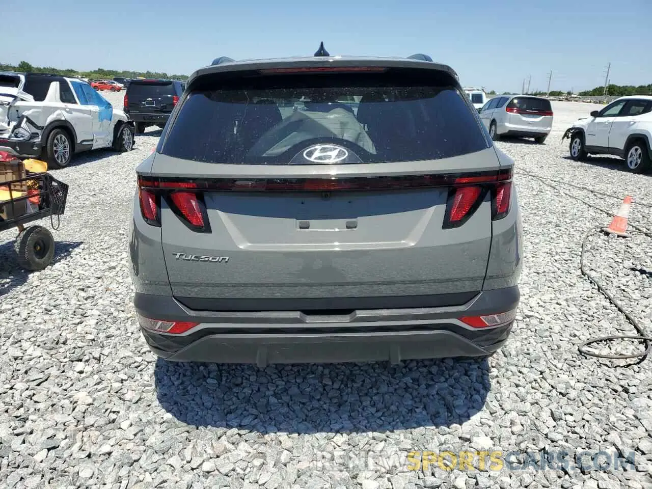 6 Photograph of a damaged car 5NMJB3DE8RH345182 HYUNDAI TUCSON 2024