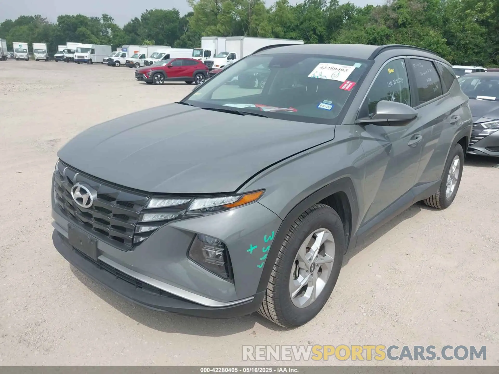 2 Photograph of a damaged car 5NMJB3DE8RH411309 HYUNDAI TUCSON 2024