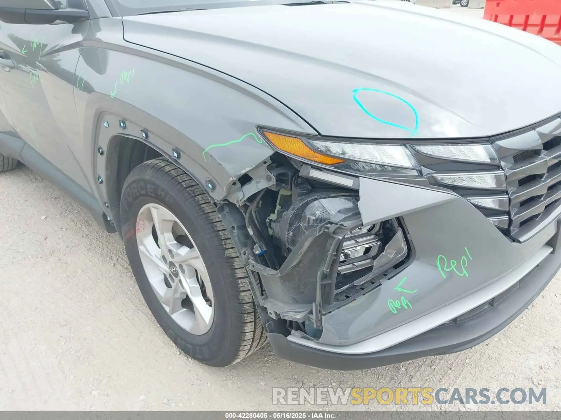 6 Photograph of a damaged car 5NMJB3DE8RH411309 HYUNDAI TUCSON 2024