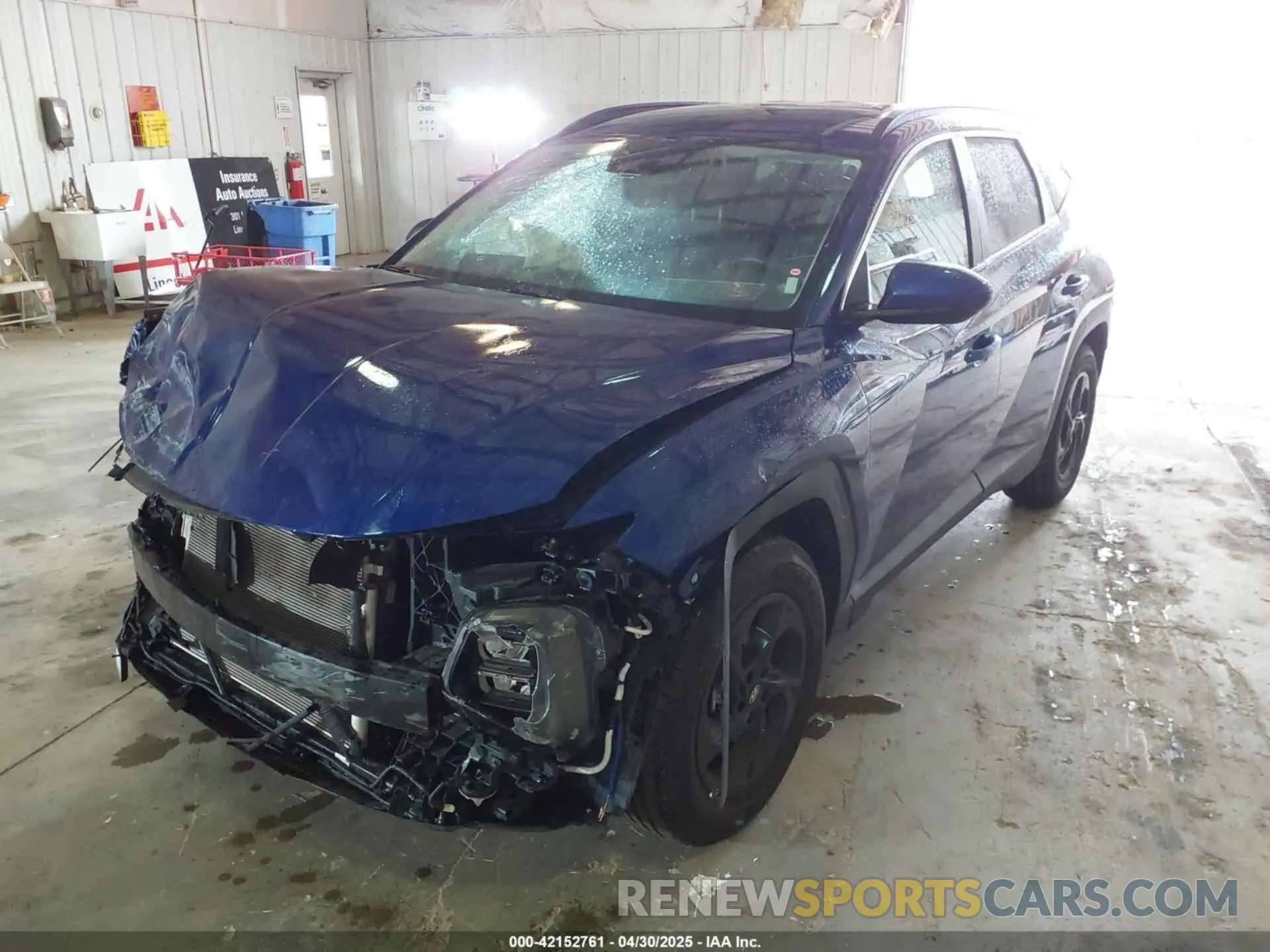 2 Photograph of a damaged car 5NMJB3DE9RH295893 HYUNDAI TUCSON 2024