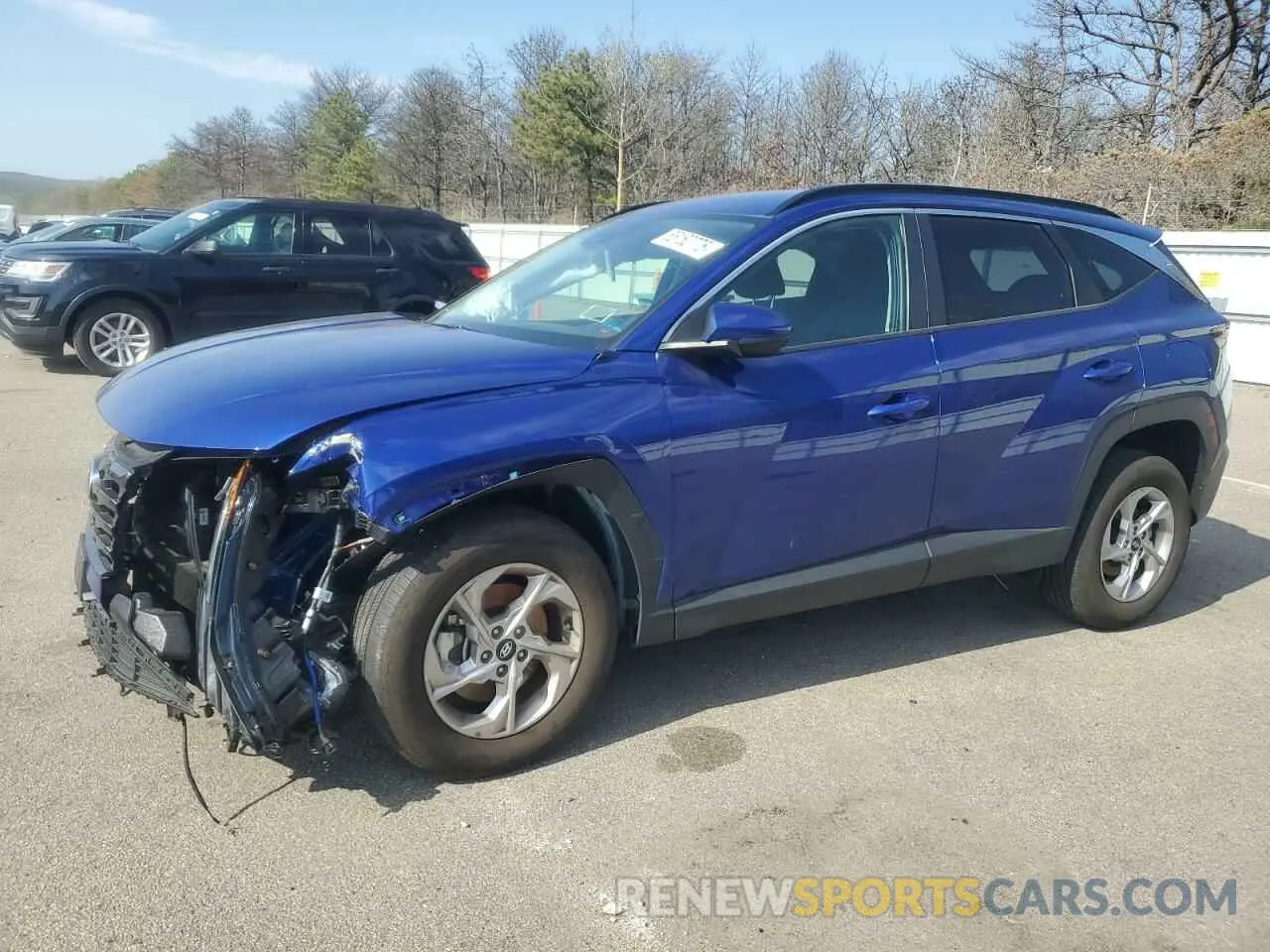 1 Photograph of a damaged car 5NMJBCDE0RH318493 HYUNDAI TUCSON 2024
