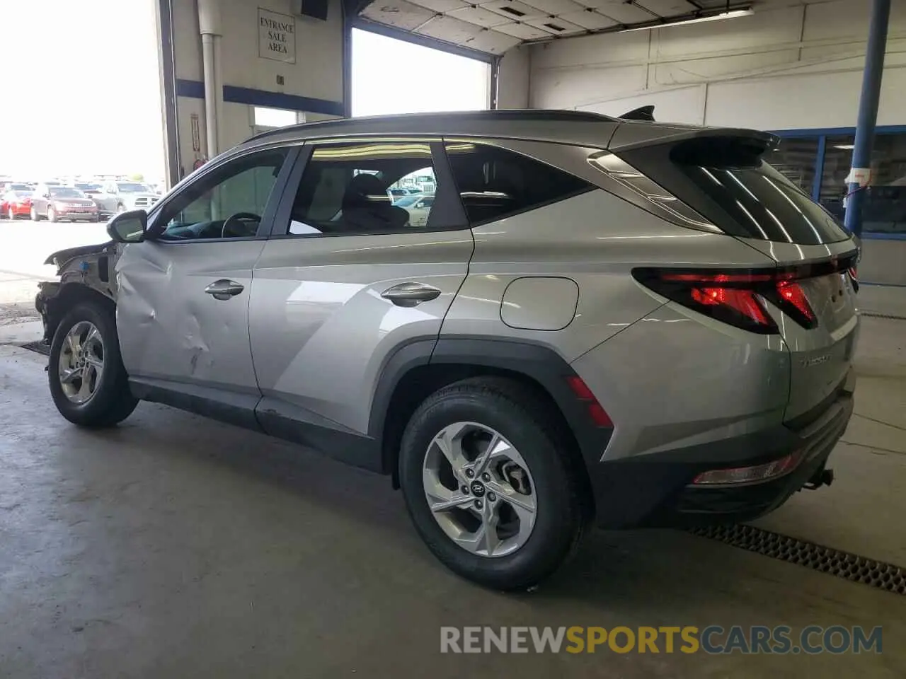 2 Photograph of a damaged car 5NMJBCDE0RH337433 HYUNDAI TUCSON 2024