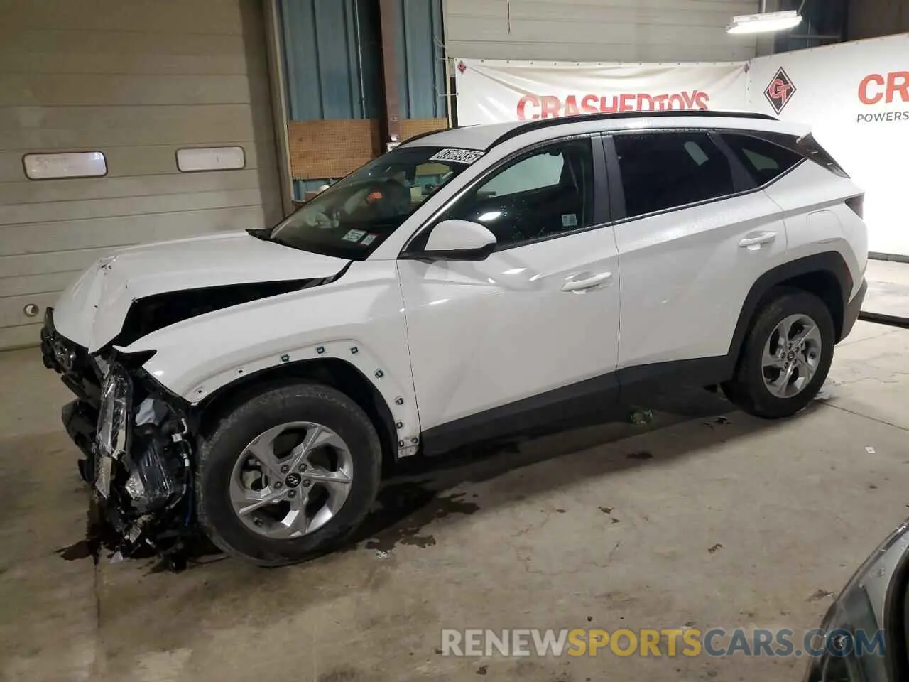 1 Photograph of a damaged car 5NMJBCDE0RH340140 HYUNDAI TUCSON 2024