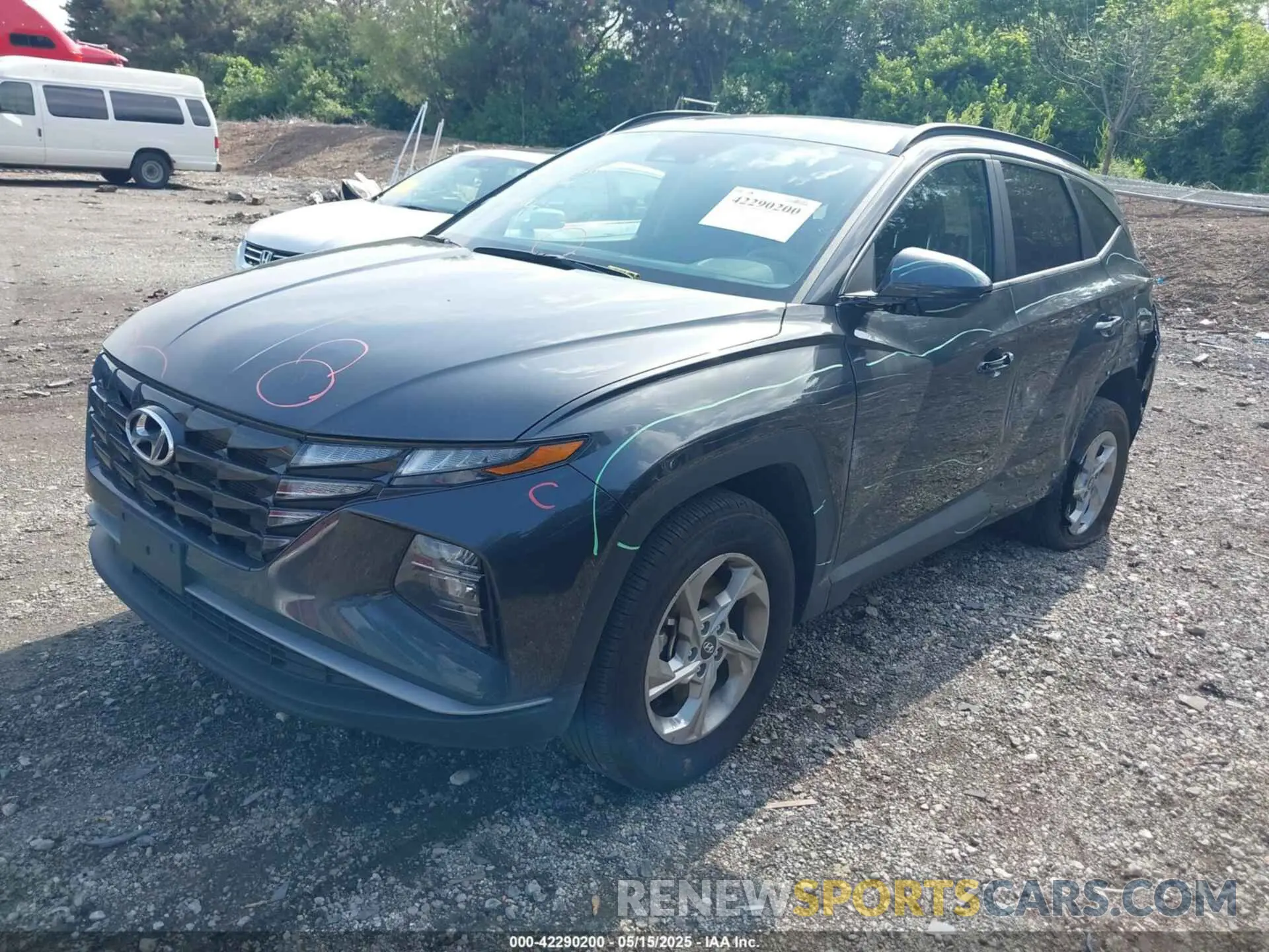 2 Photograph of a damaged car 5NMJBCDE0RH352997 HYUNDAI TUCSON 2024