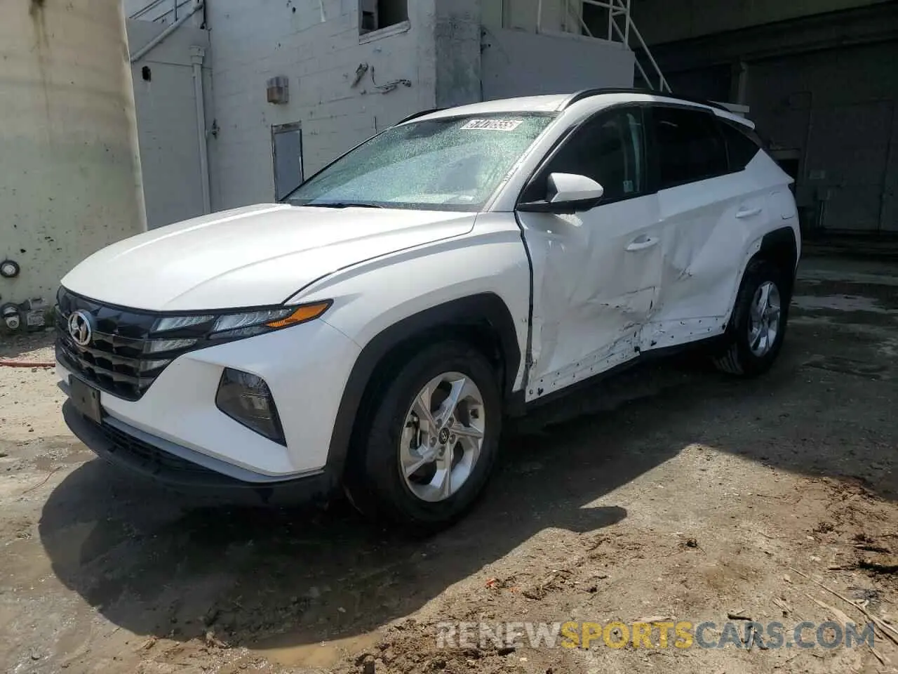 1 Photograph of a damaged car 5NMJBCDE0RH354782 HYUNDAI TUCSON 2024