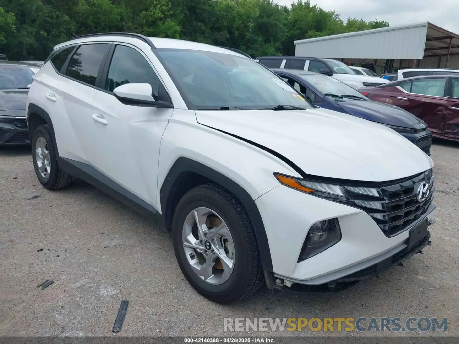 1 Photograph of a damaged car 5NMJBCDE1RH295953 HYUNDAI TUCSON 2024