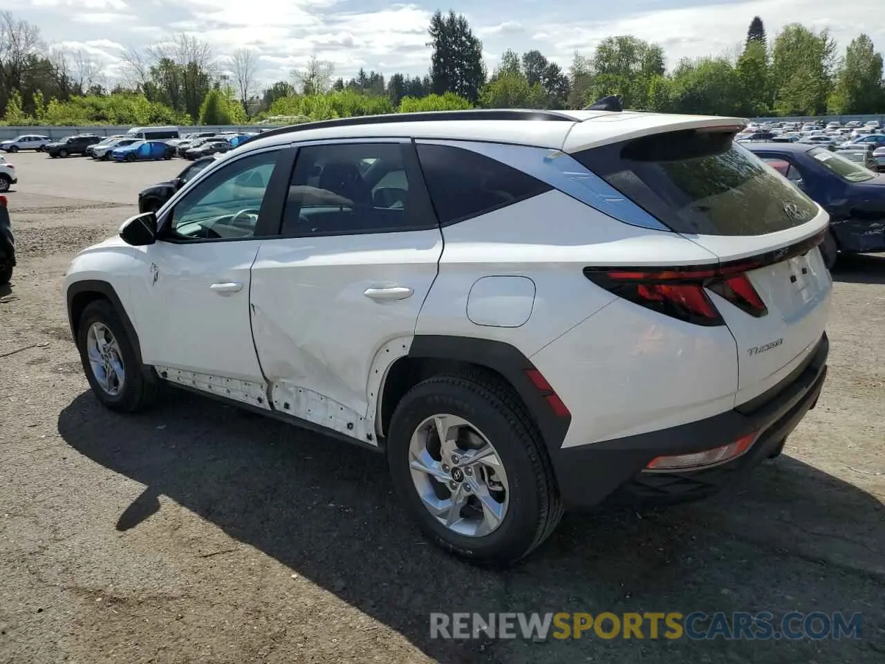 2 Photograph of a damaged car 5NMJBCDE1RH324741 HYUNDAI TUCSON 2024