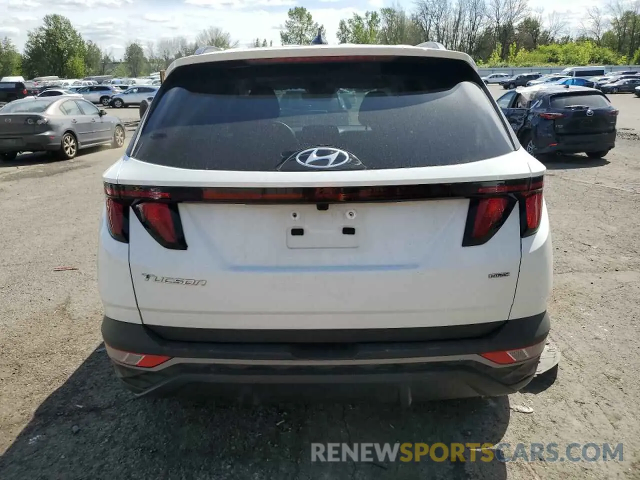 6 Photograph of a damaged car 5NMJBCDE1RH324741 HYUNDAI TUCSON 2024