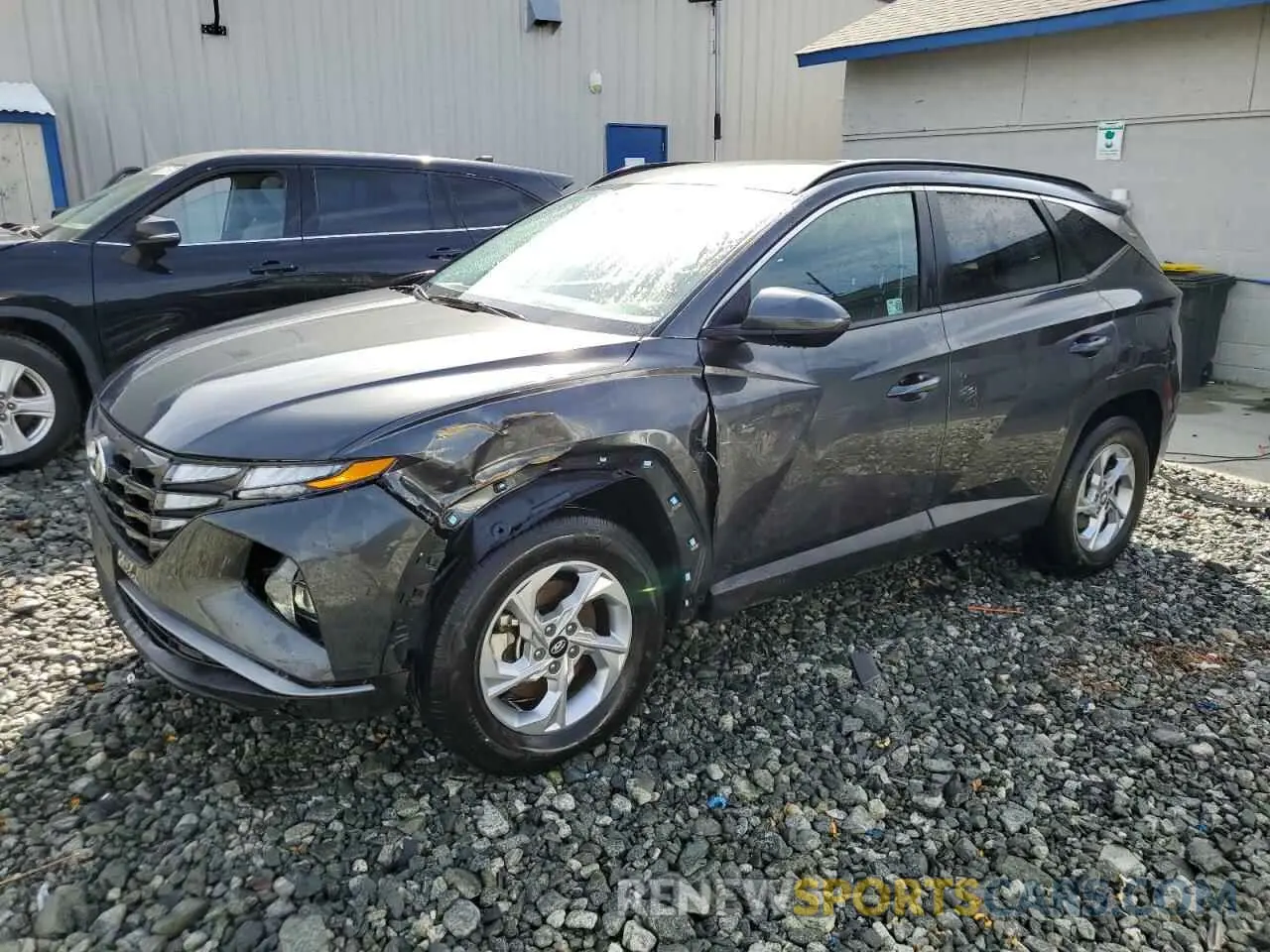1 Photograph of a damaged car 5NMJBCDE1RH329910 HYUNDAI TUCSON 2024
