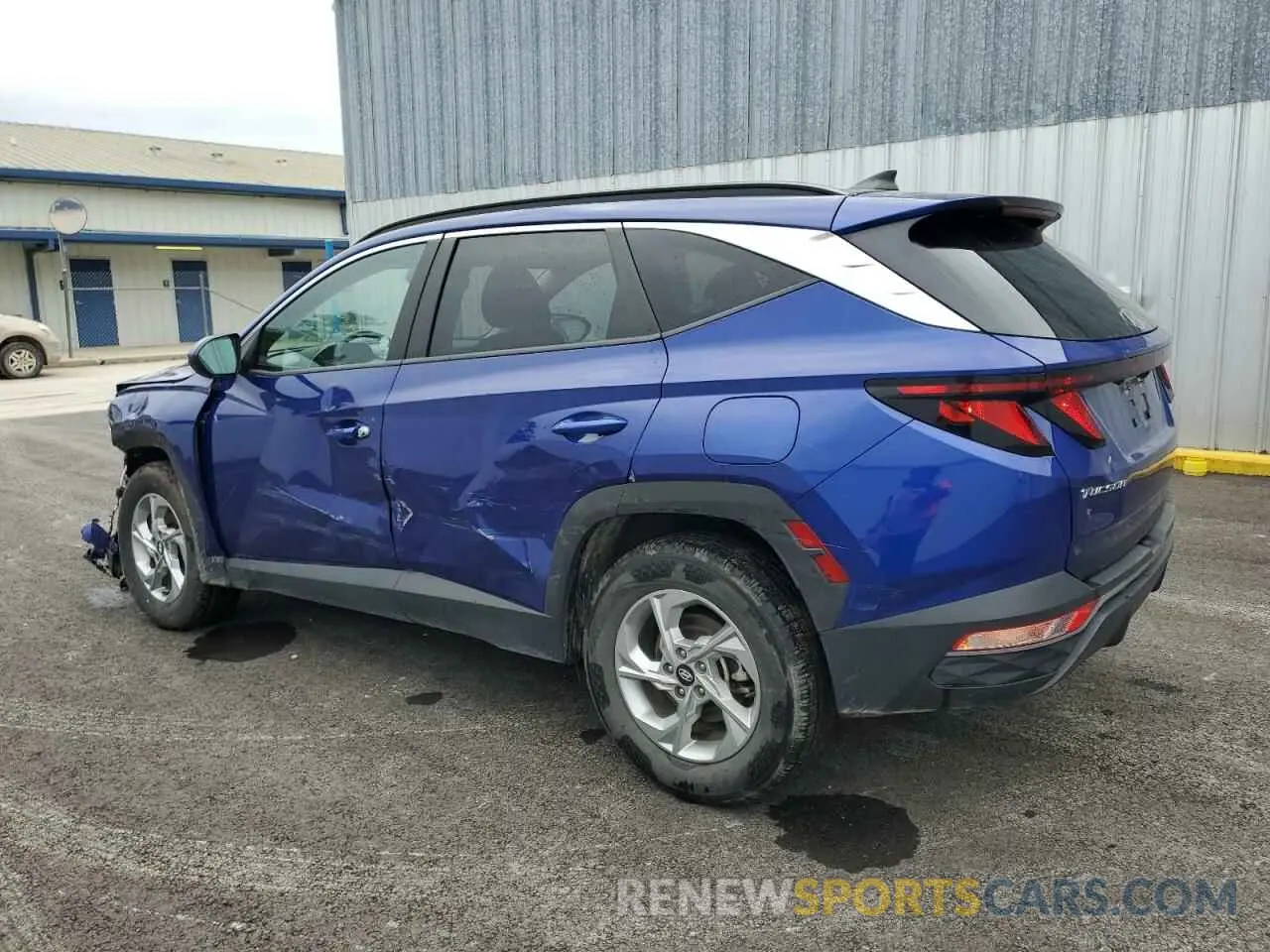2 Photograph of a damaged car 5NMJBCDE1RH349347 HYUNDAI TUCSON 2024