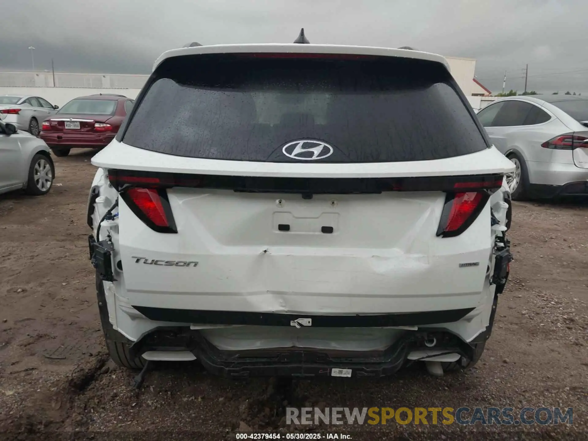 17 Photograph of a damaged car 5NMJBCDE1RH420448 HYUNDAI TUCSON 2024