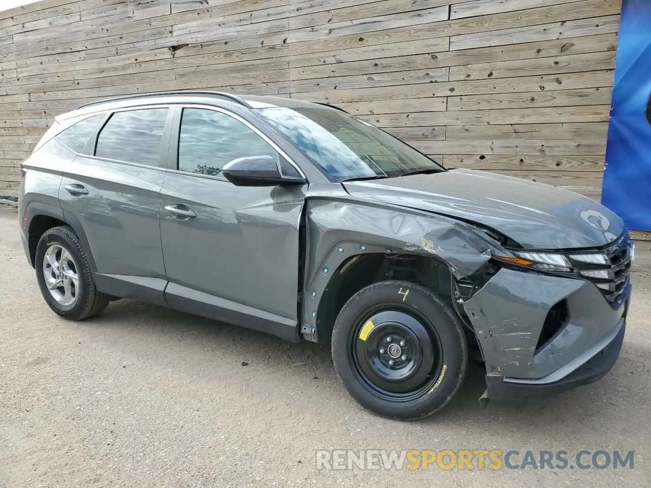 4 Photograph of a damaged car 5NMJBCDE2RH339958 HYUNDAI TUCSON 2024