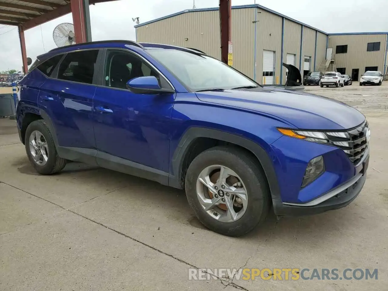 4 Photograph of a damaged car 5NMJBCDE2RH349972 HYUNDAI TUCSON 2024