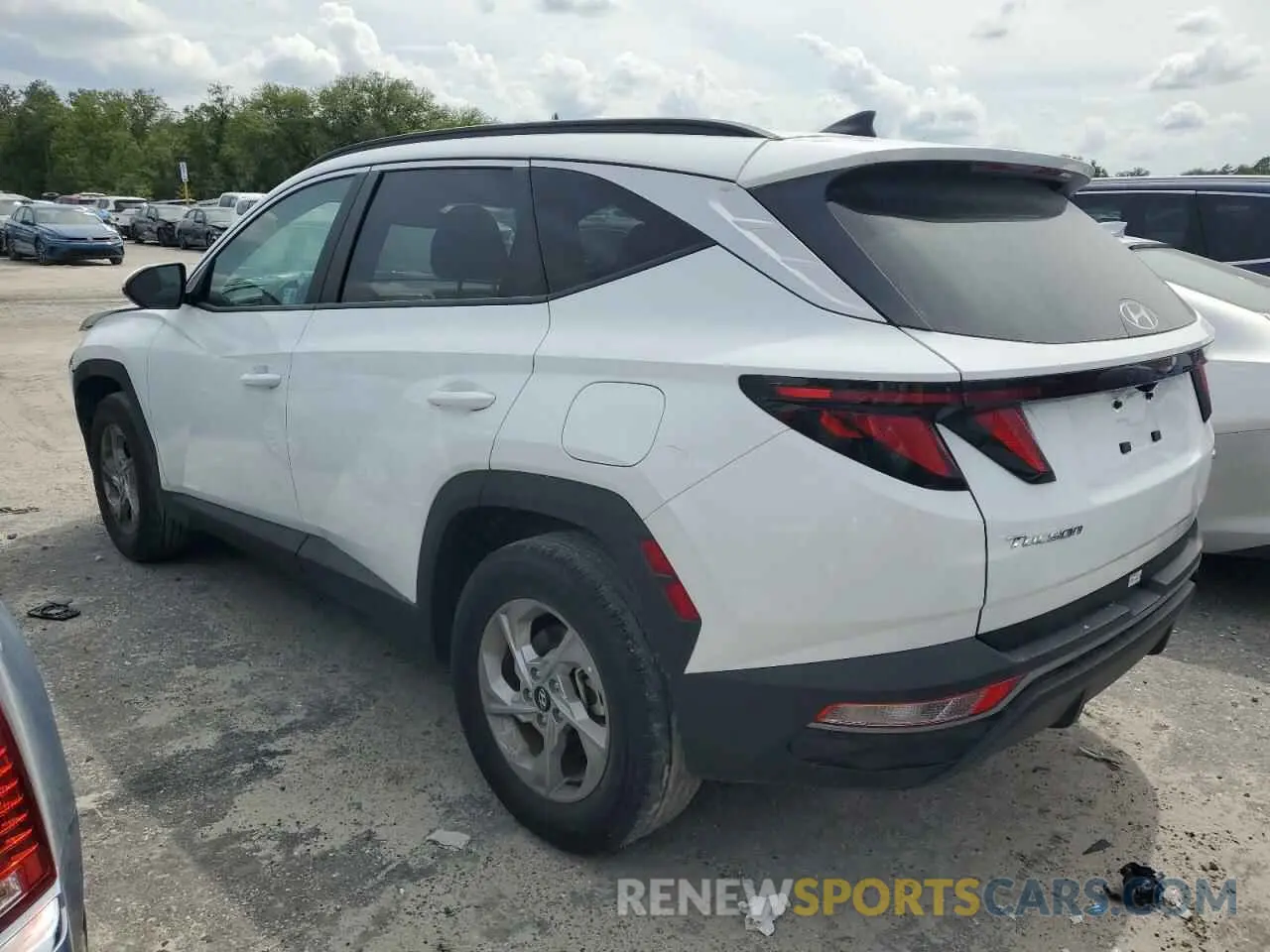 2 Photograph of a damaged car 5NMJBCDE3RH329617 HYUNDAI TUCSON 2024