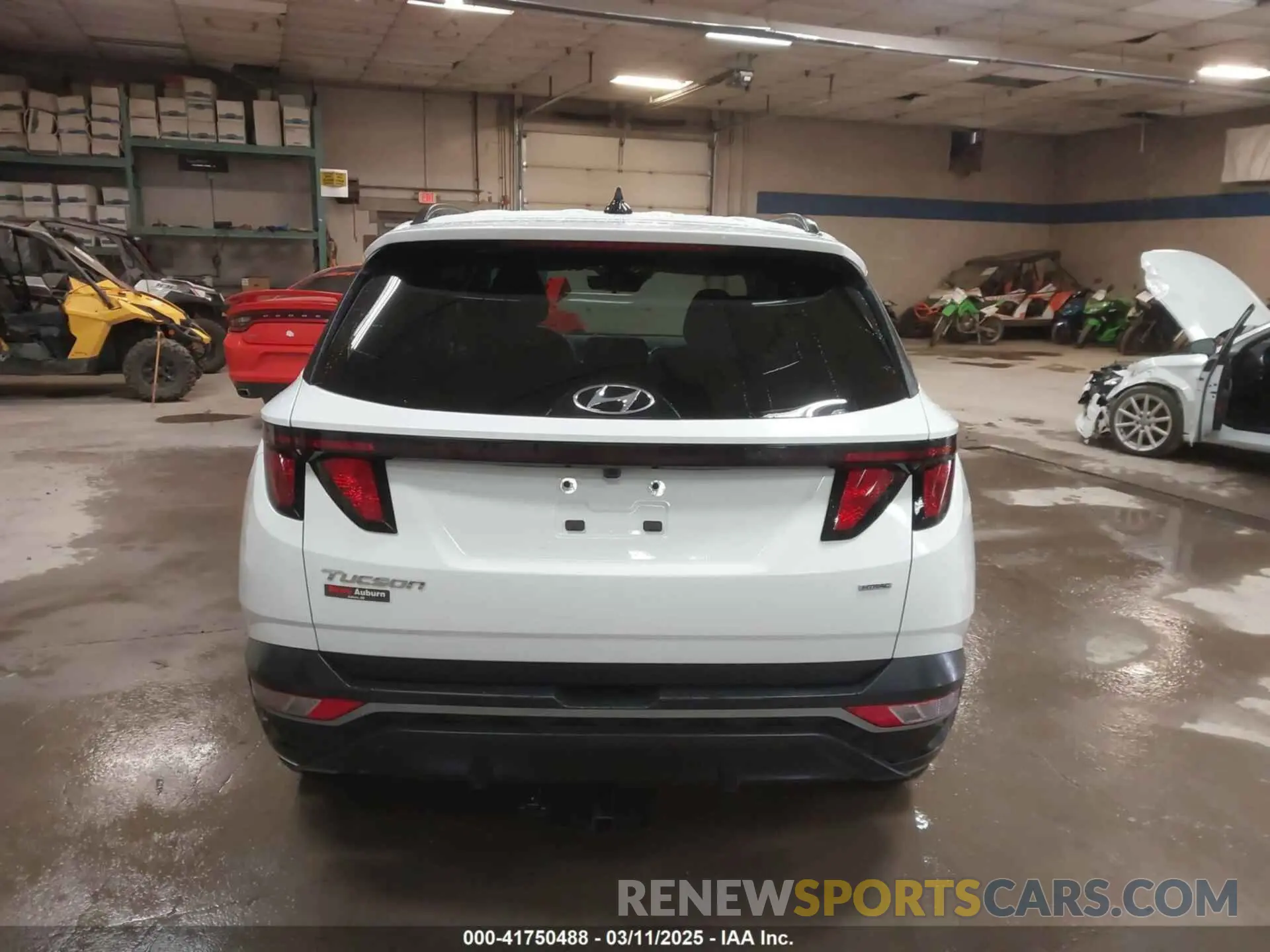 16 Photograph of a damaged car 5NMJBCDE3RH332498 HYUNDAI TUCSON 2024