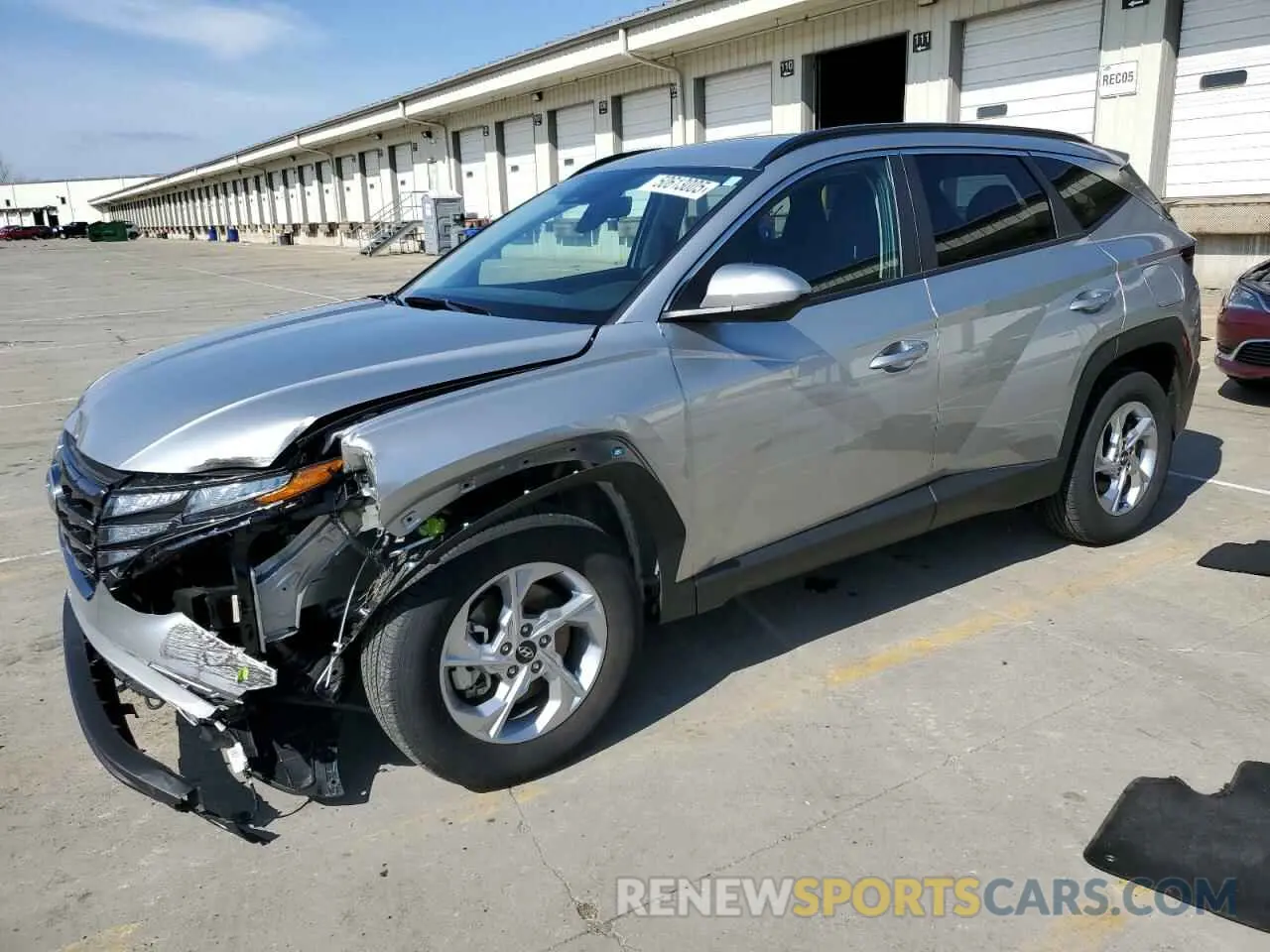 1 Photograph of a damaged car 5NMJBCDE3RH335255 HYUNDAI TUCSON 2024