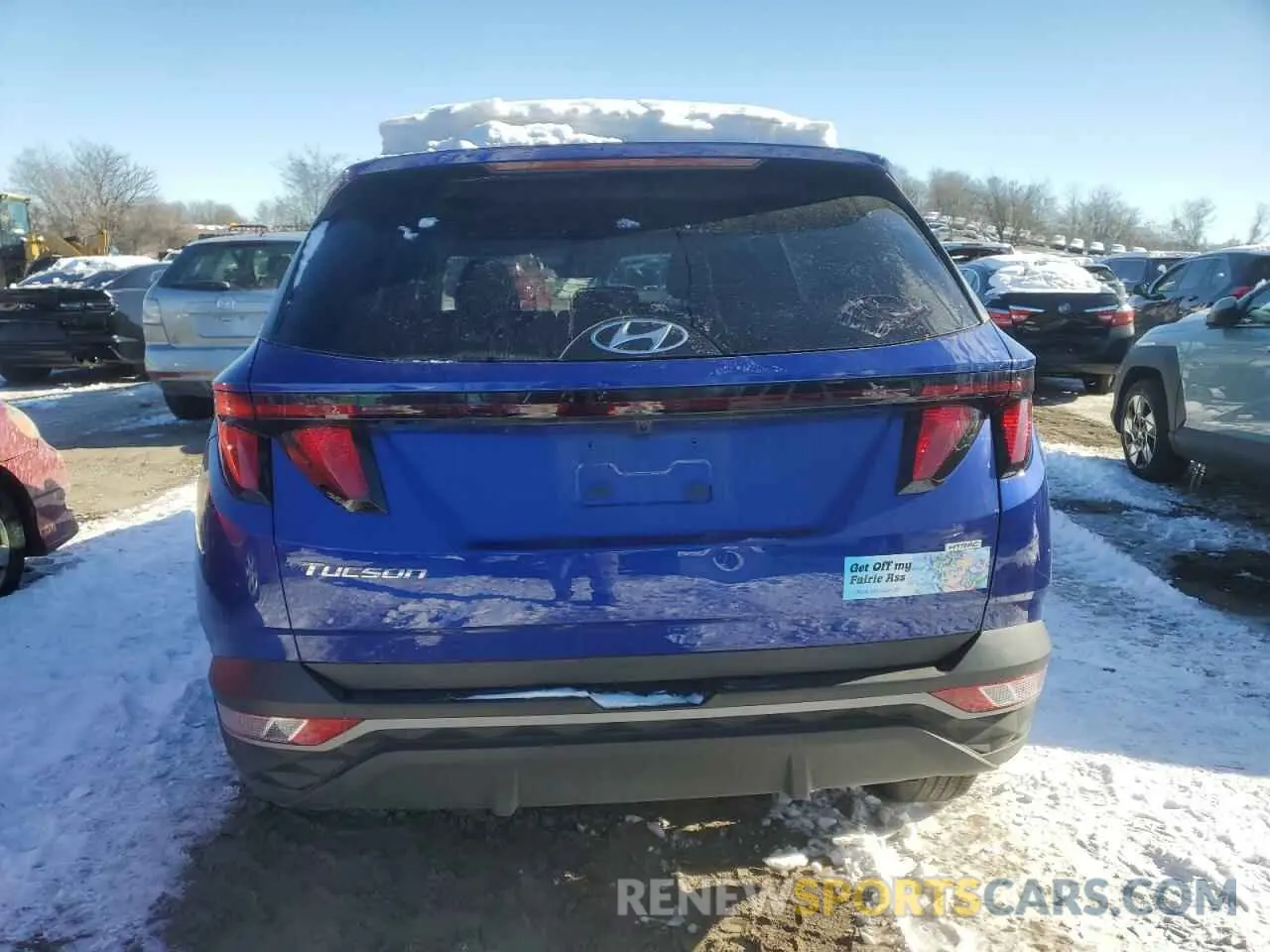 6 Photograph of a damaged car 5NMJBCDE3RH364772 HYUNDAI TUCSON 2024