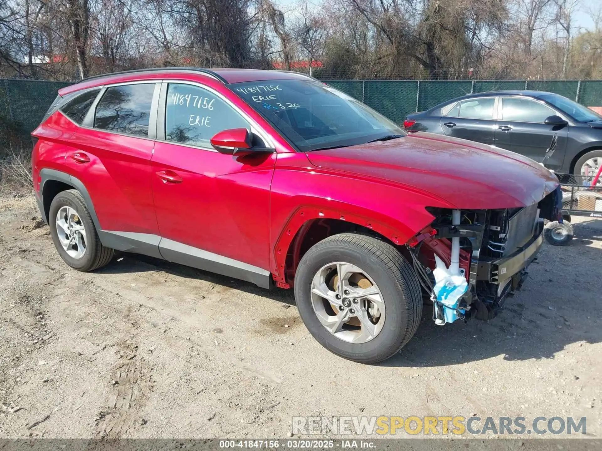 1 Photograph of a damaged car 5NMJBCDE3RH415140 HYUNDAI TUCSON 2024