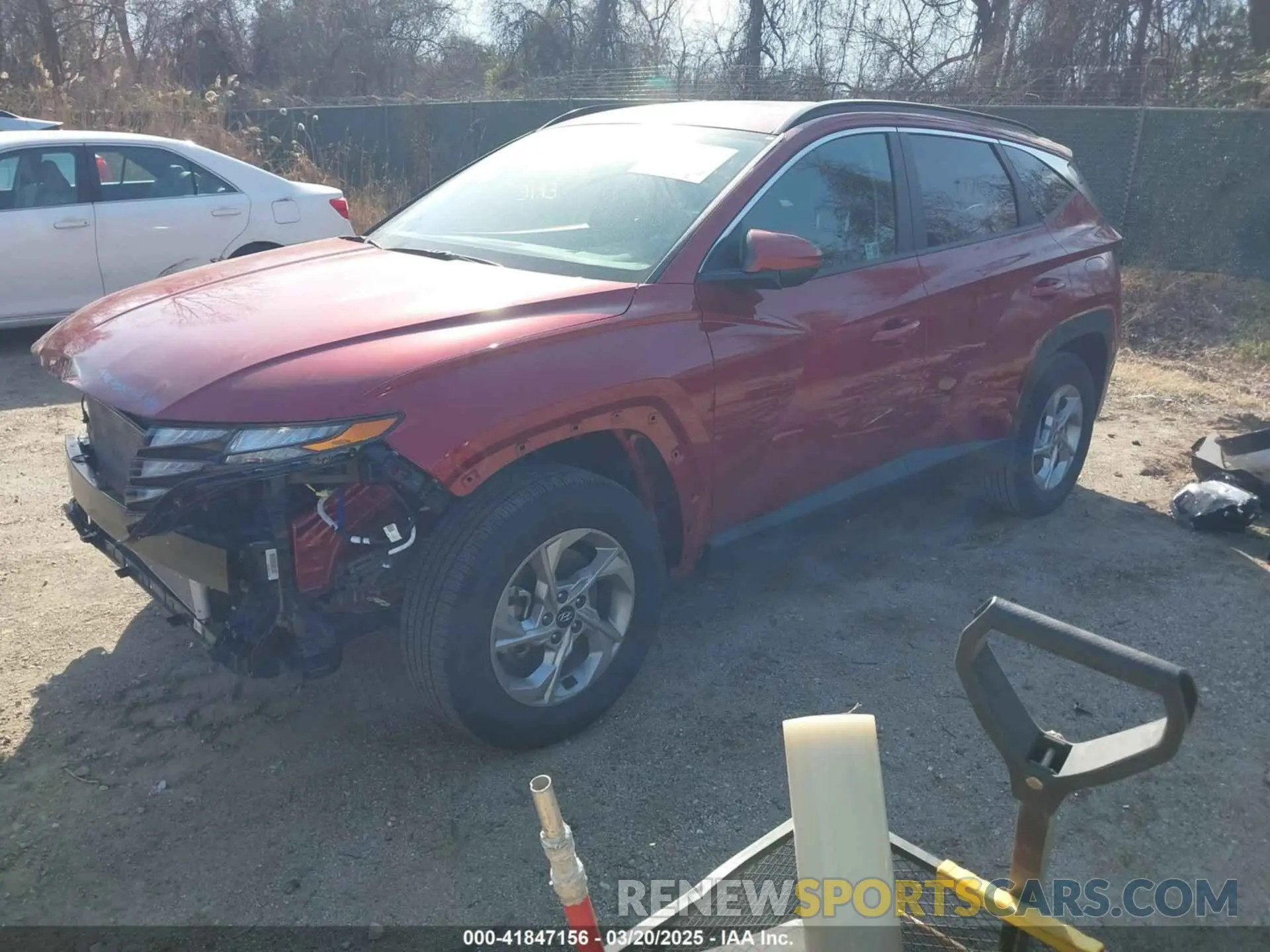 2 Photograph of a damaged car 5NMJBCDE3RH415140 HYUNDAI TUCSON 2024