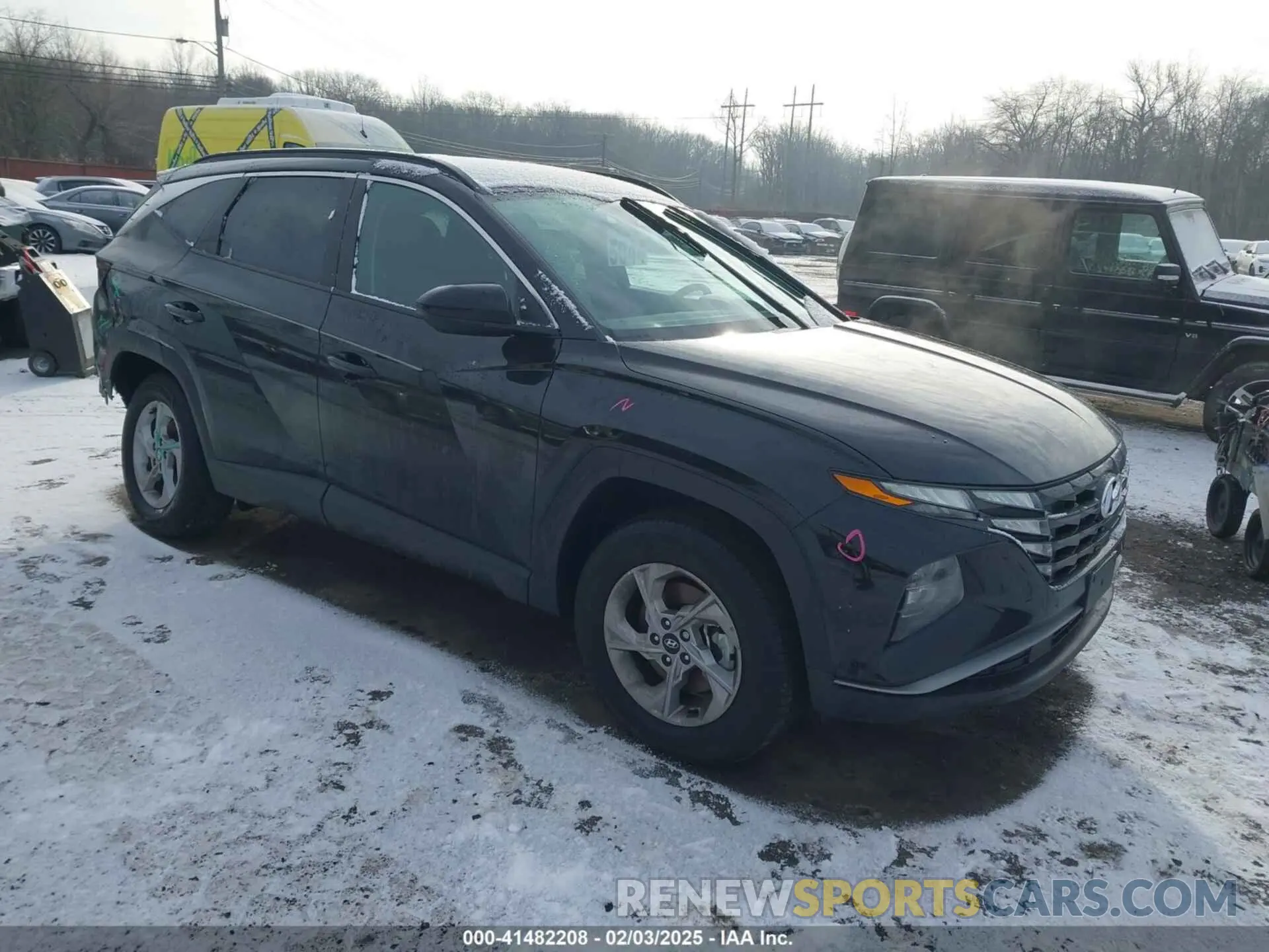 1 Photograph of a damaged car 5NMJBCDE3RH415381 HYUNDAI TUCSON 2024