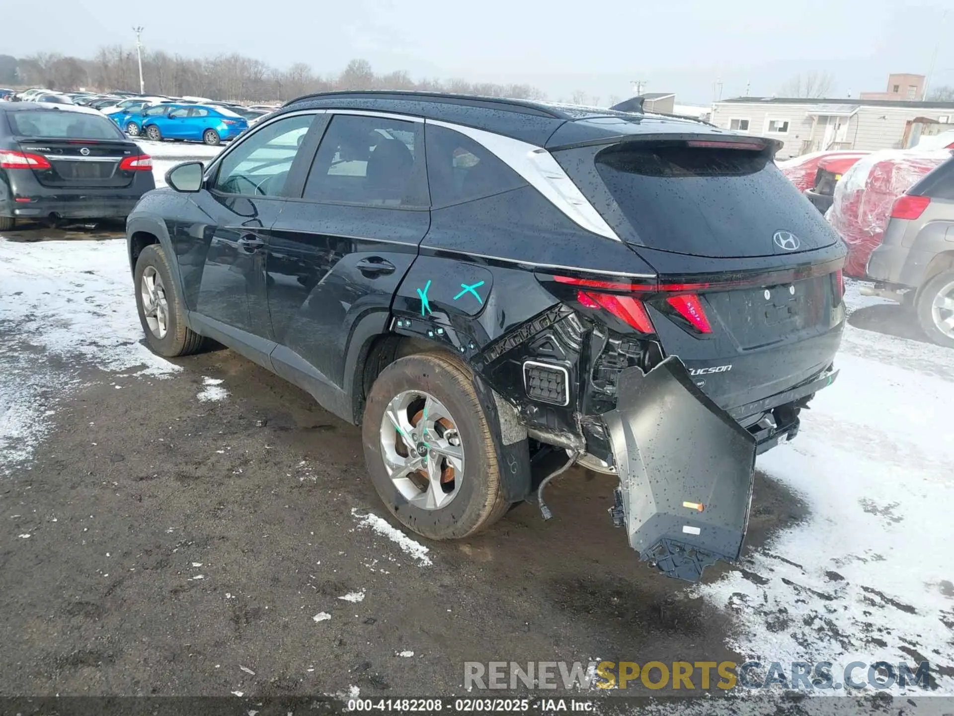 3 Photograph of a damaged car 5NMJBCDE3RH415381 HYUNDAI TUCSON 2024