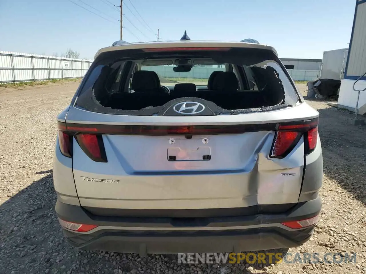 6 Photograph of a damaged car 5NMJBCDE4RH295588 HYUNDAI TUCSON 2024