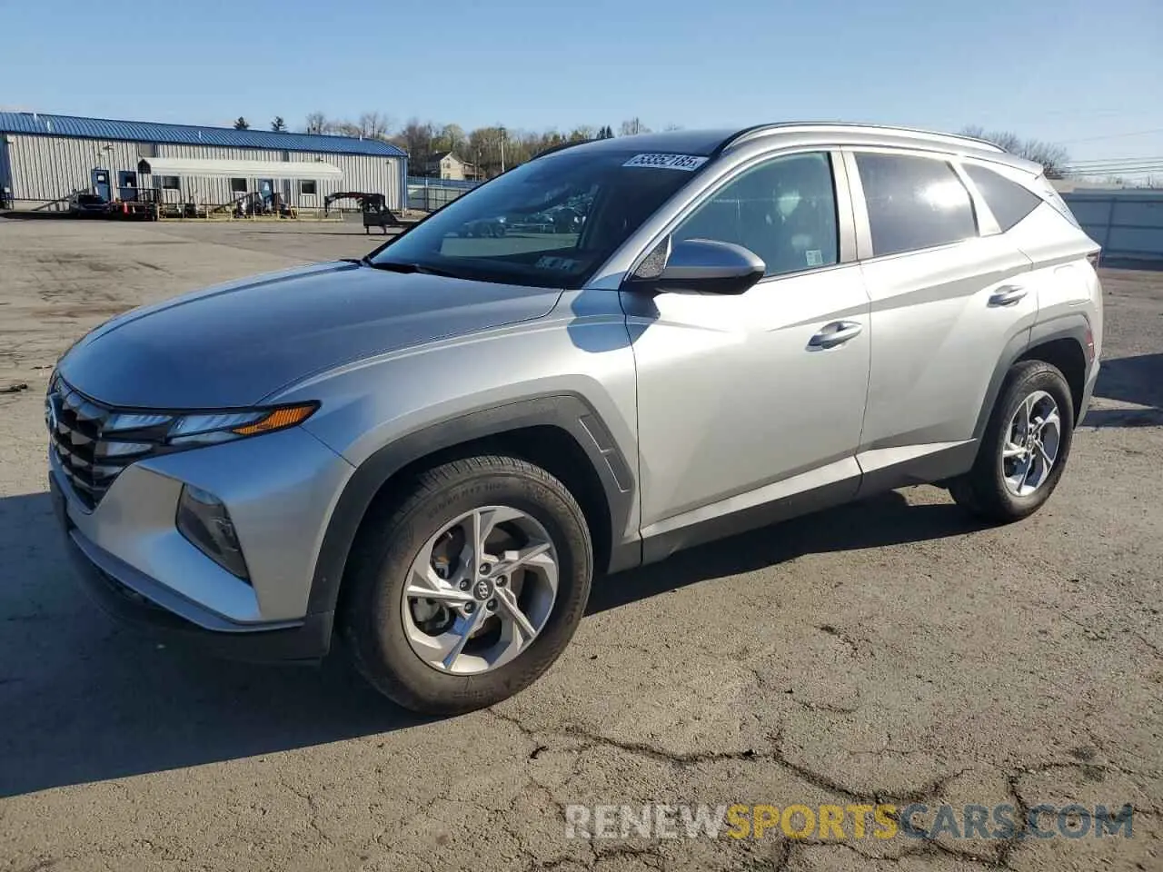 1 Photograph of a damaged car 5NMJBCDE4RH327651 HYUNDAI TUCSON 2024