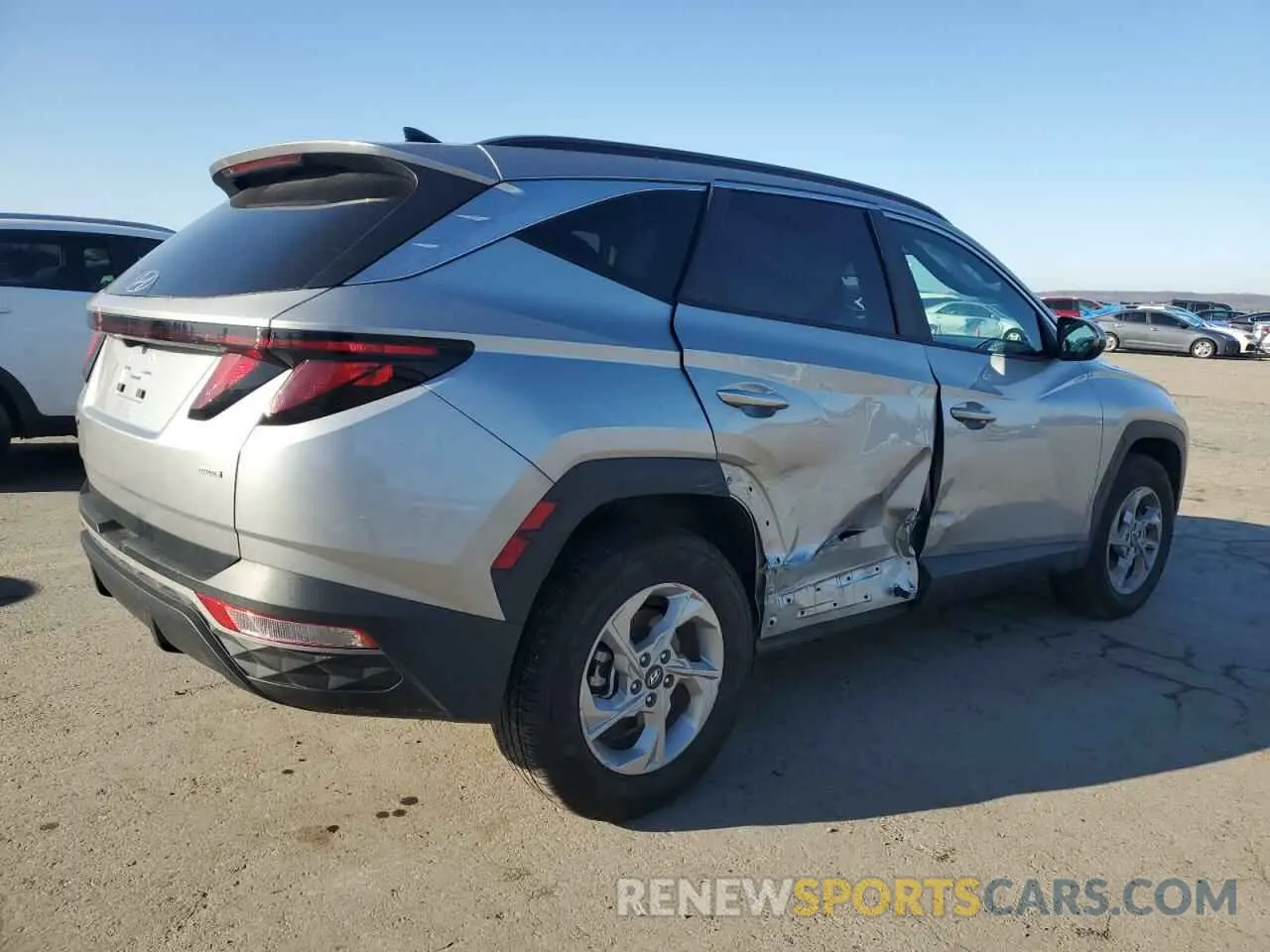3 Photograph of a damaged car 5NMJBCDE4RH327651 HYUNDAI TUCSON 2024
