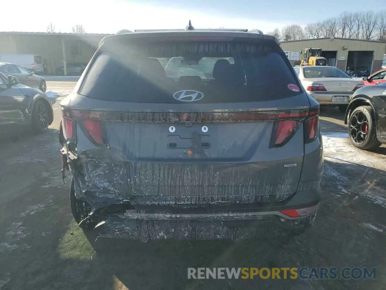 6 Photograph of a damaged car 5NMJBCDE4RH376669 HYUNDAI TUCSON 2024