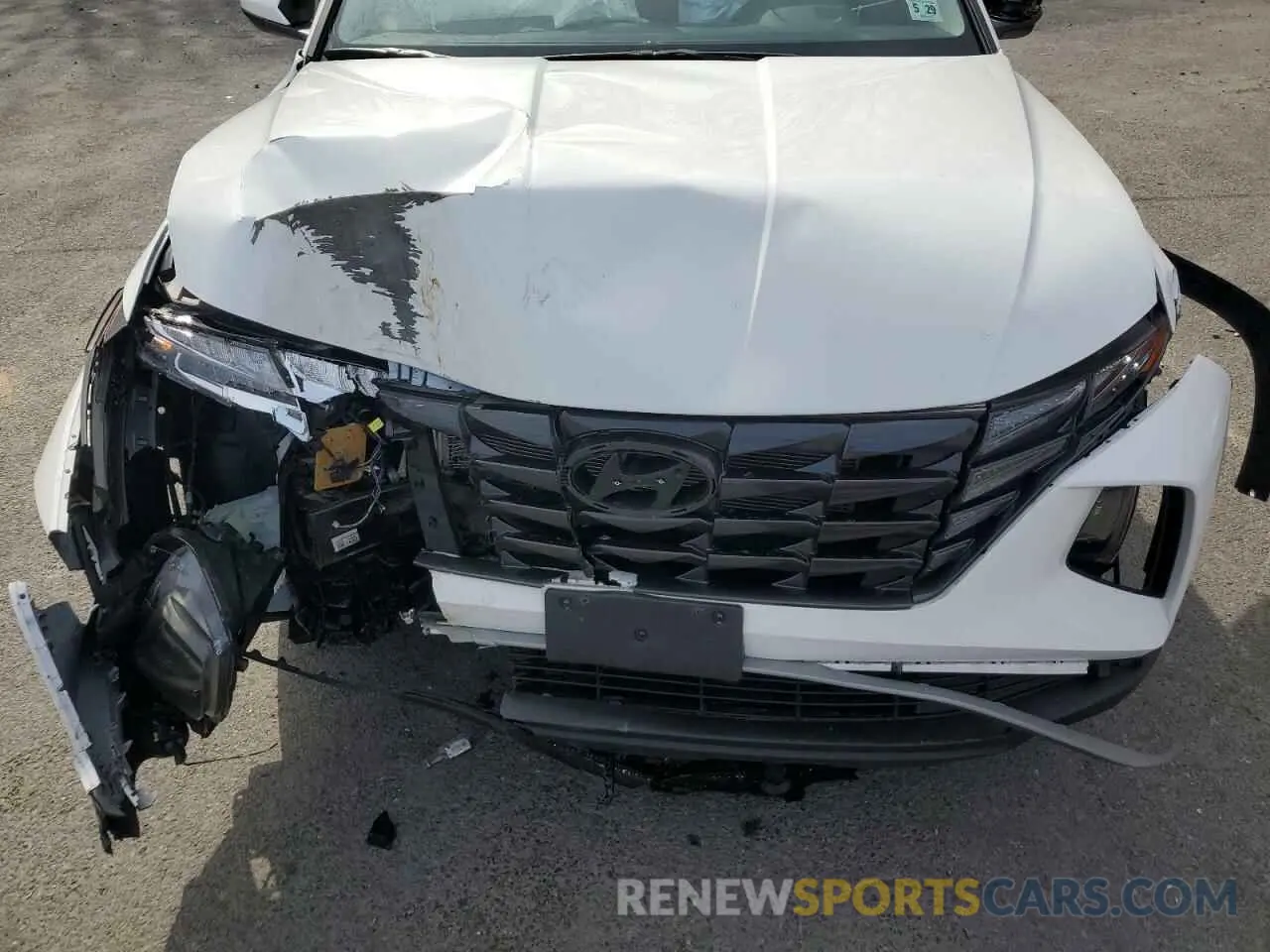13 Photograph of a damaged car 5NMJBCDE4RH393567 HYUNDAI TUCSON 2024