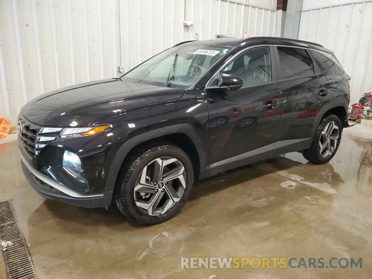 1 Photograph of a damaged car 5NMJBCDE4RH424204 HYUNDAI TUCSON 2024