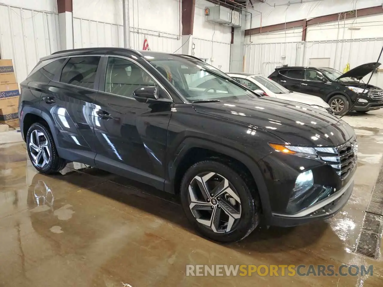 4 Photograph of a damaged car 5NMJBCDE4RH424204 HYUNDAI TUCSON 2024
