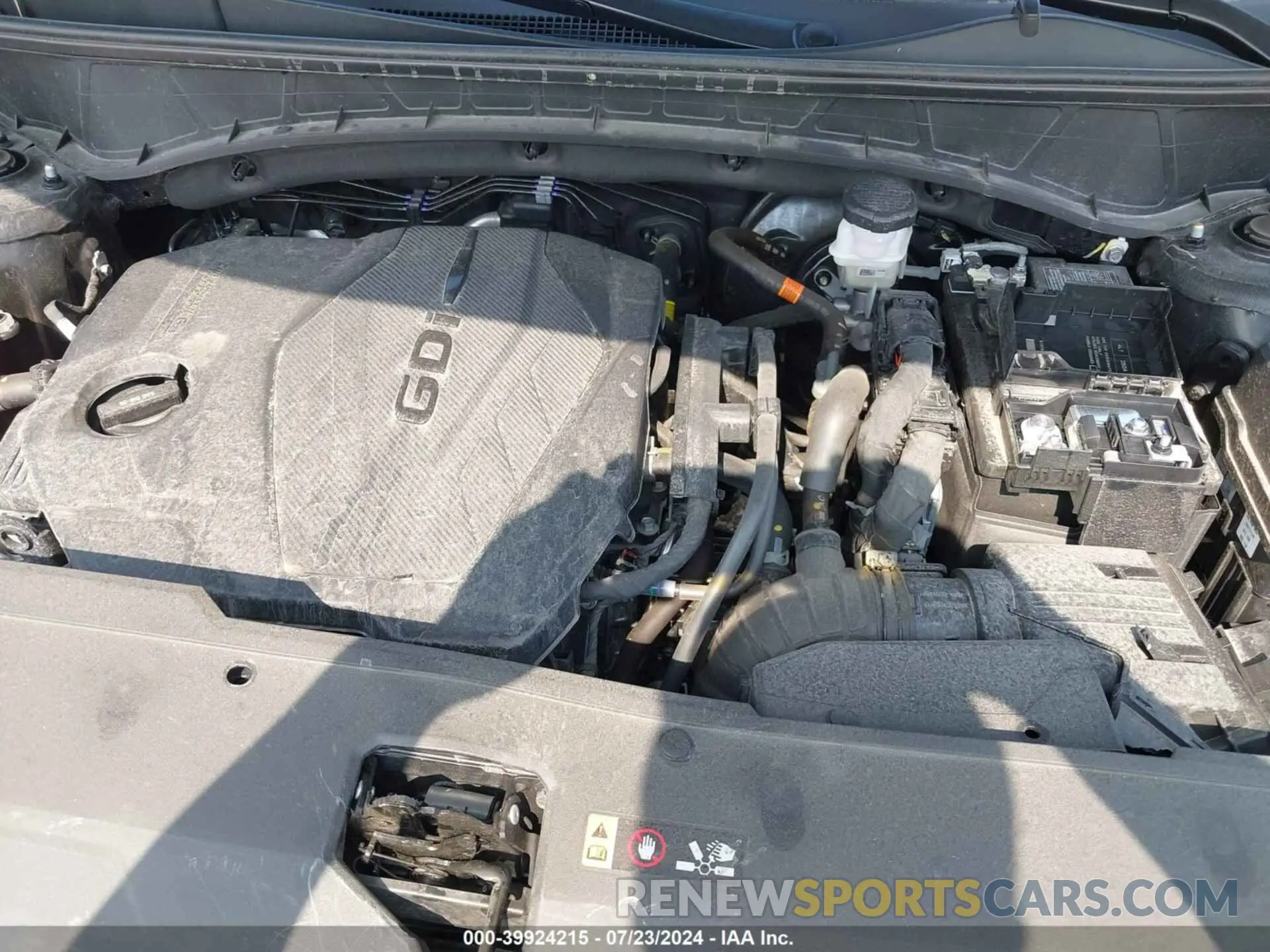 10 Photograph of a damaged car 5NMJBCDE5RH295311 HYUNDAI TUCSON 2024