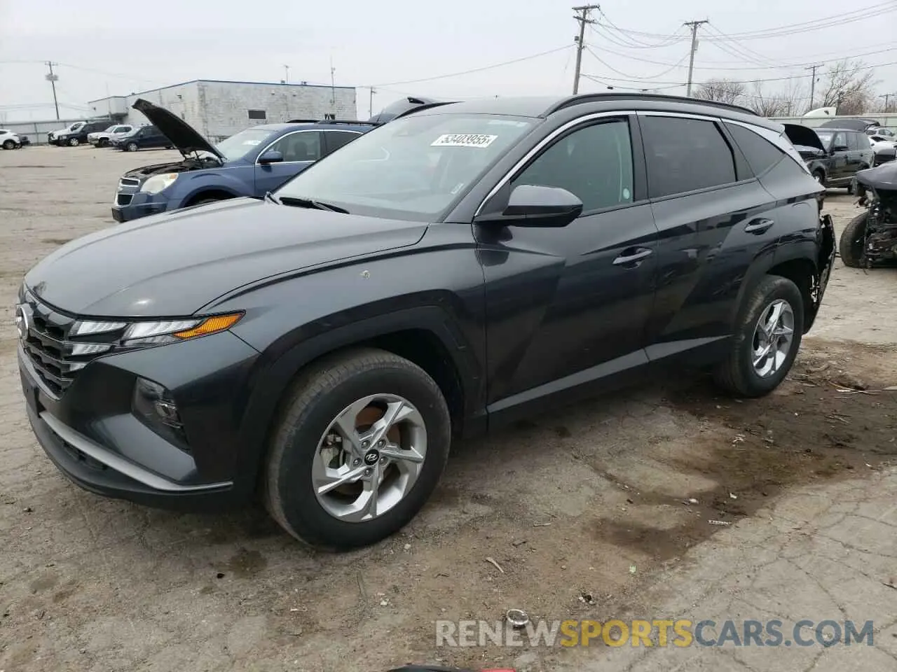 1 Photograph of a damaged car 5NMJBCDE5RH305240 HYUNDAI TUCSON 2024