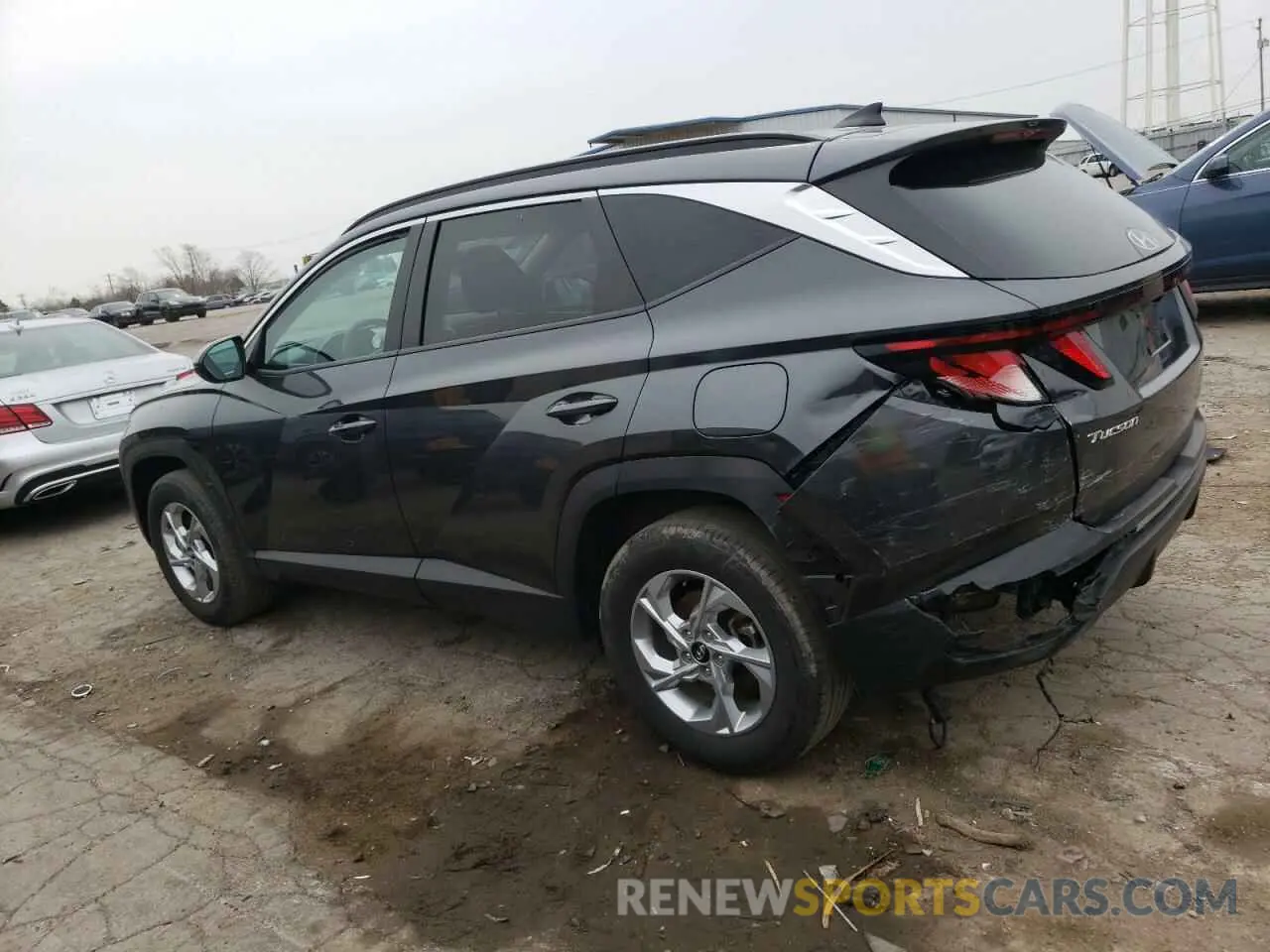 2 Photograph of a damaged car 5NMJBCDE5RH305240 HYUNDAI TUCSON 2024