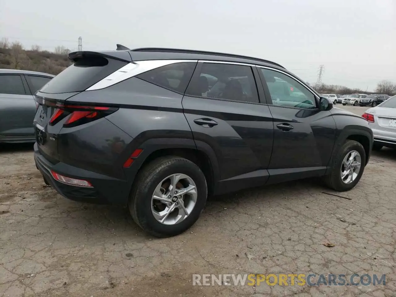 3 Photograph of a damaged car 5NMJBCDE5RH305240 HYUNDAI TUCSON 2024
