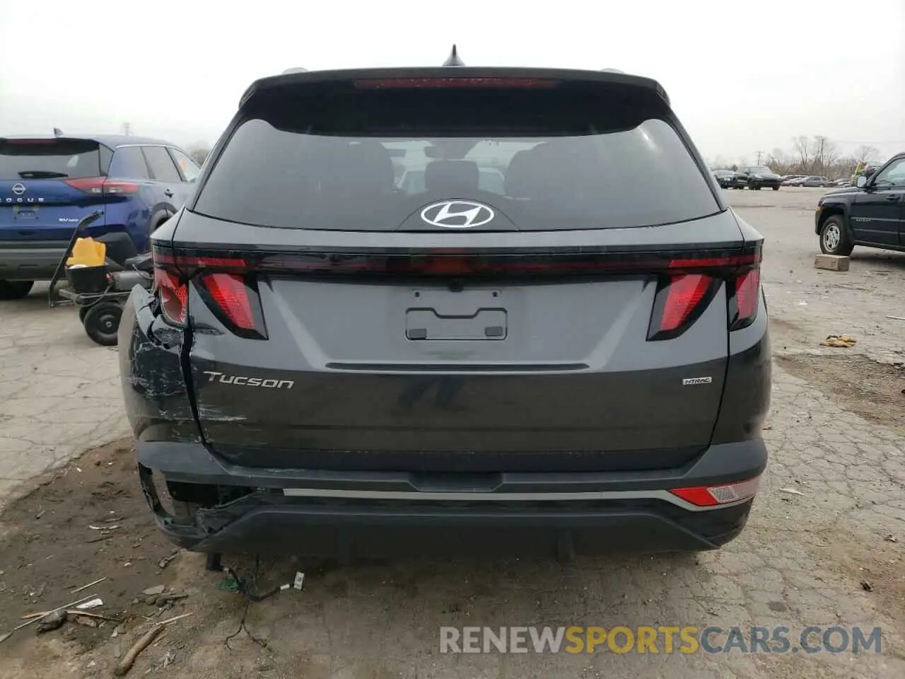 6 Photograph of a damaged car 5NMJBCDE5RH305240 HYUNDAI TUCSON 2024