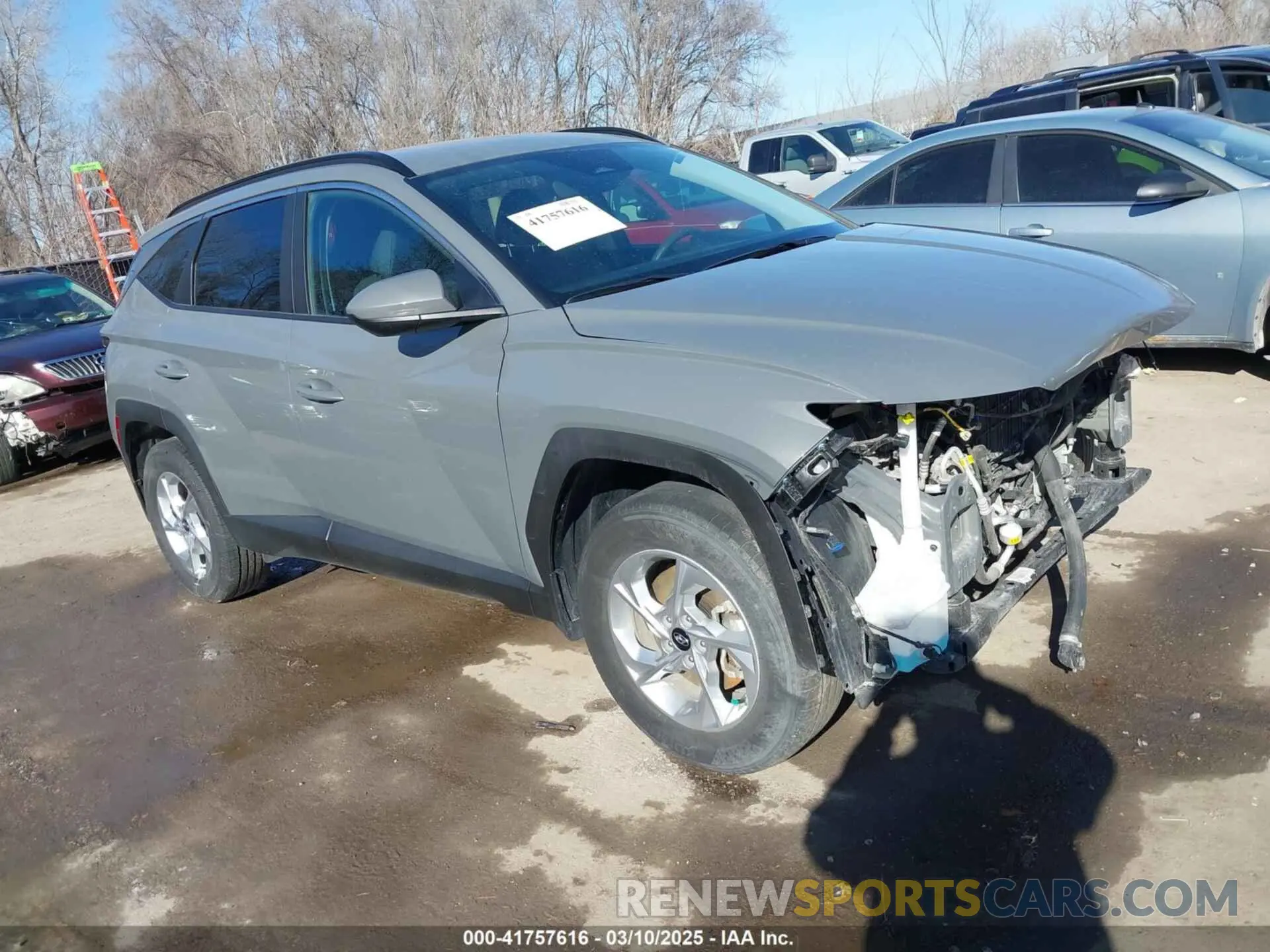 1 Photograph of a damaged car 5NMJBCDE5RH322877 HYUNDAI TUCSON 2024