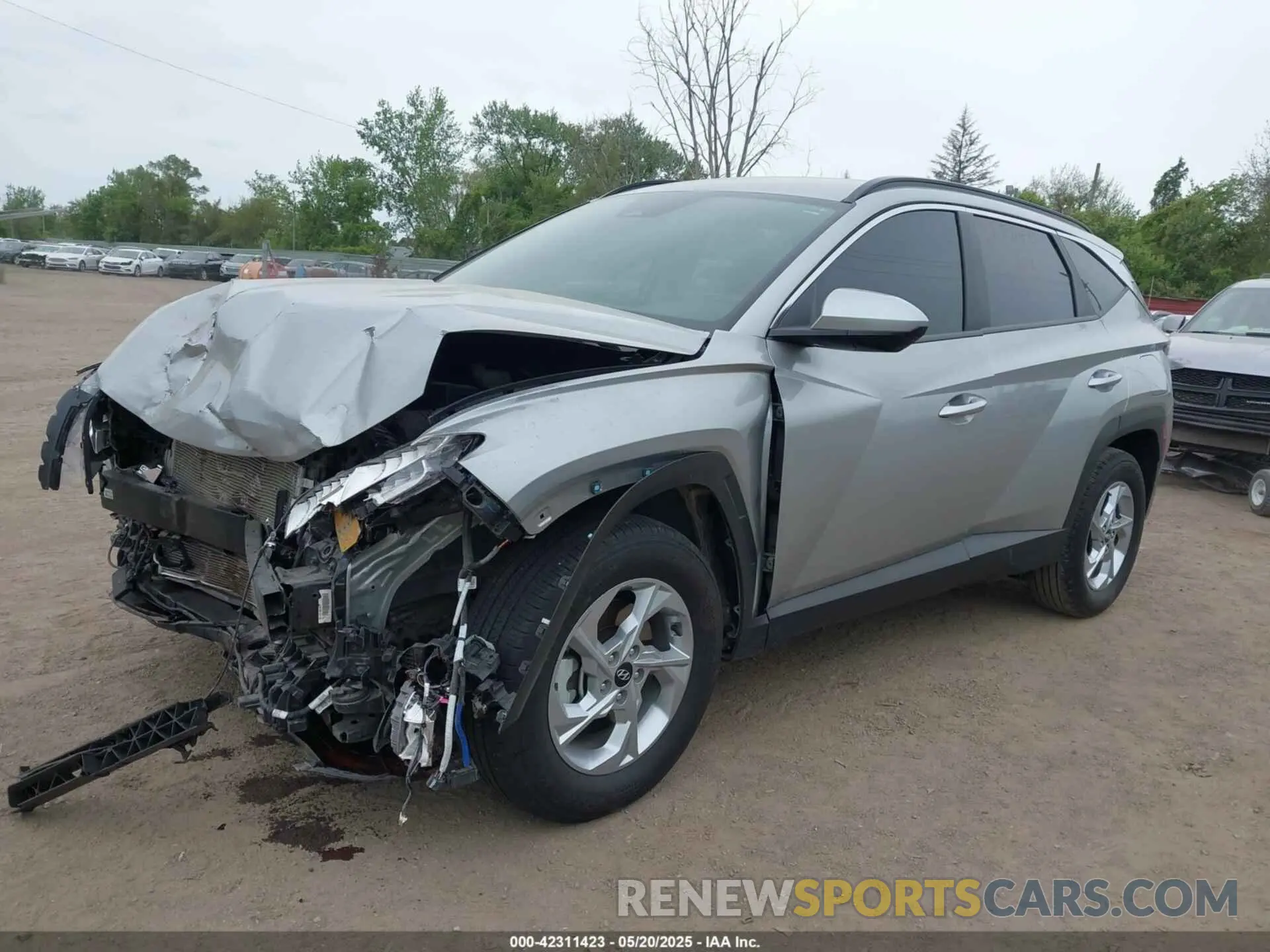 2 Photograph of a damaged car 5NMJBCDE5RH364353 HYUNDAI TUCSON 2024
