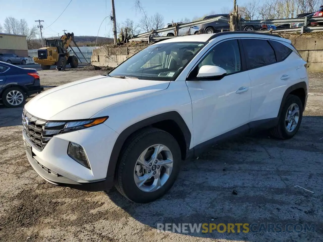 1 Photograph of a damaged car 5NMJBCDE5RH378446 HYUNDAI TUCSON 2024