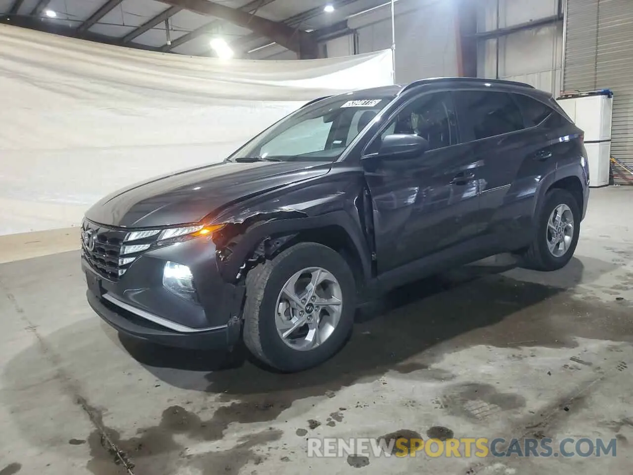 1 Photograph of a damaged car 5NMJBCDE6RH317767 HYUNDAI TUCSON 2024