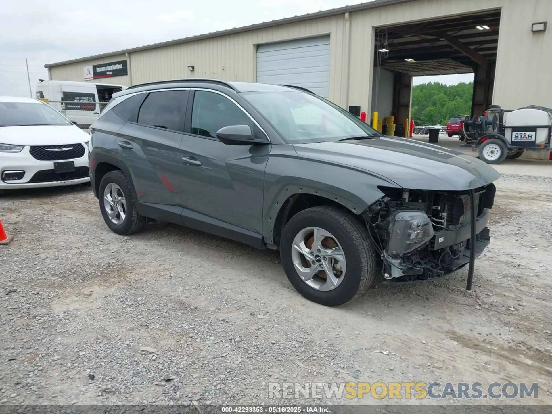 1 Photograph of a damaged car 5NMJBCDE6RH392128 HYUNDAI TUCSON 2024