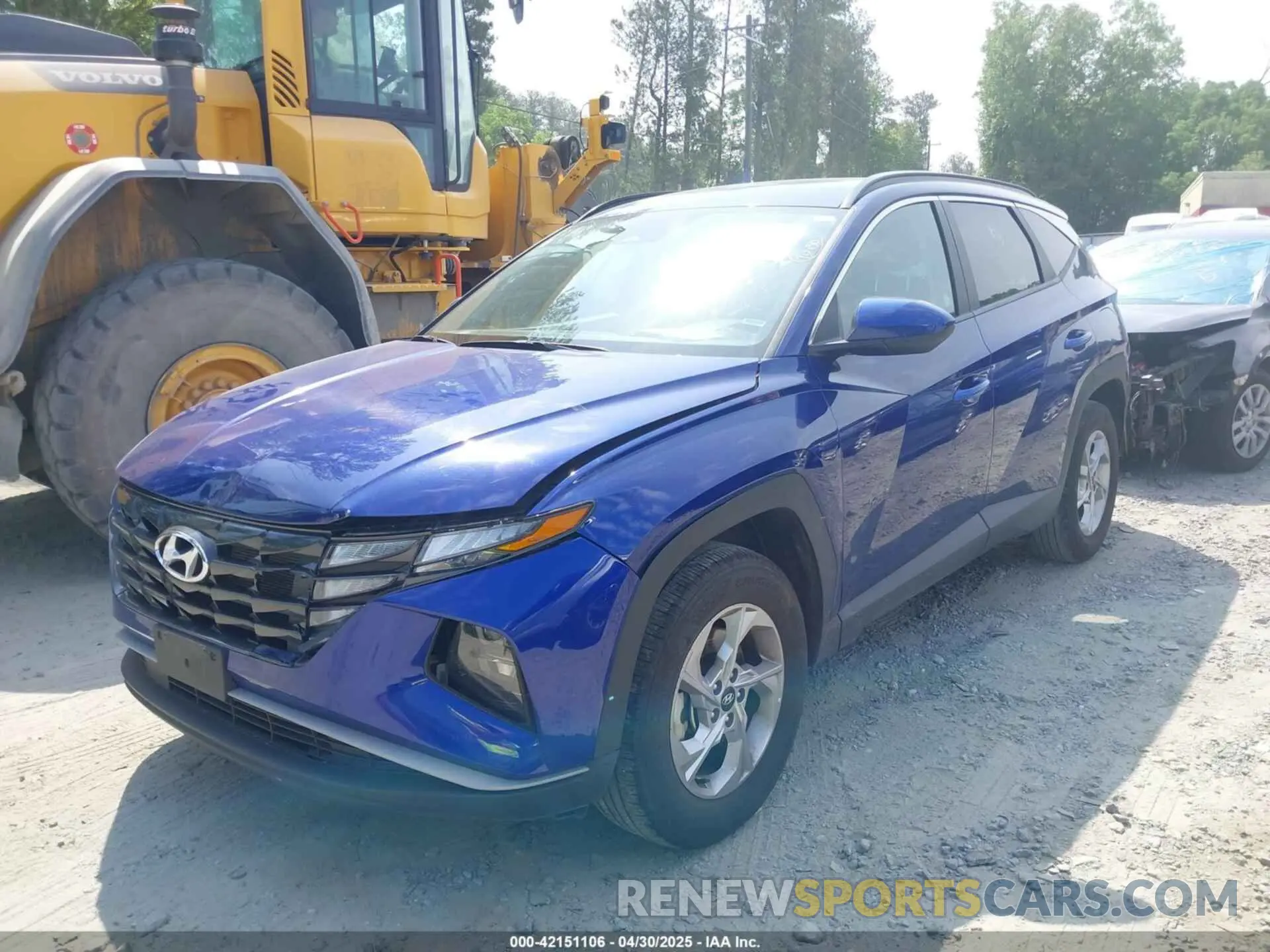 2 Photograph of a damaged car 5NMJBCDE7RH299411 HYUNDAI TUCSON 2024