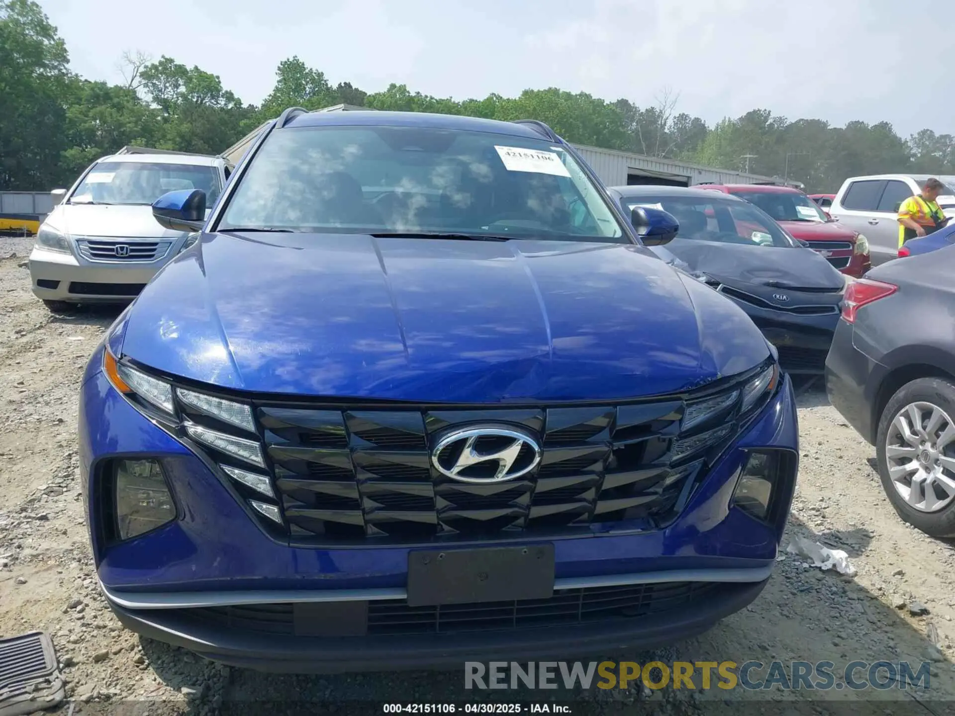 6 Photograph of a damaged car 5NMJBCDE7RH299411 HYUNDAI TUCSON 2024
