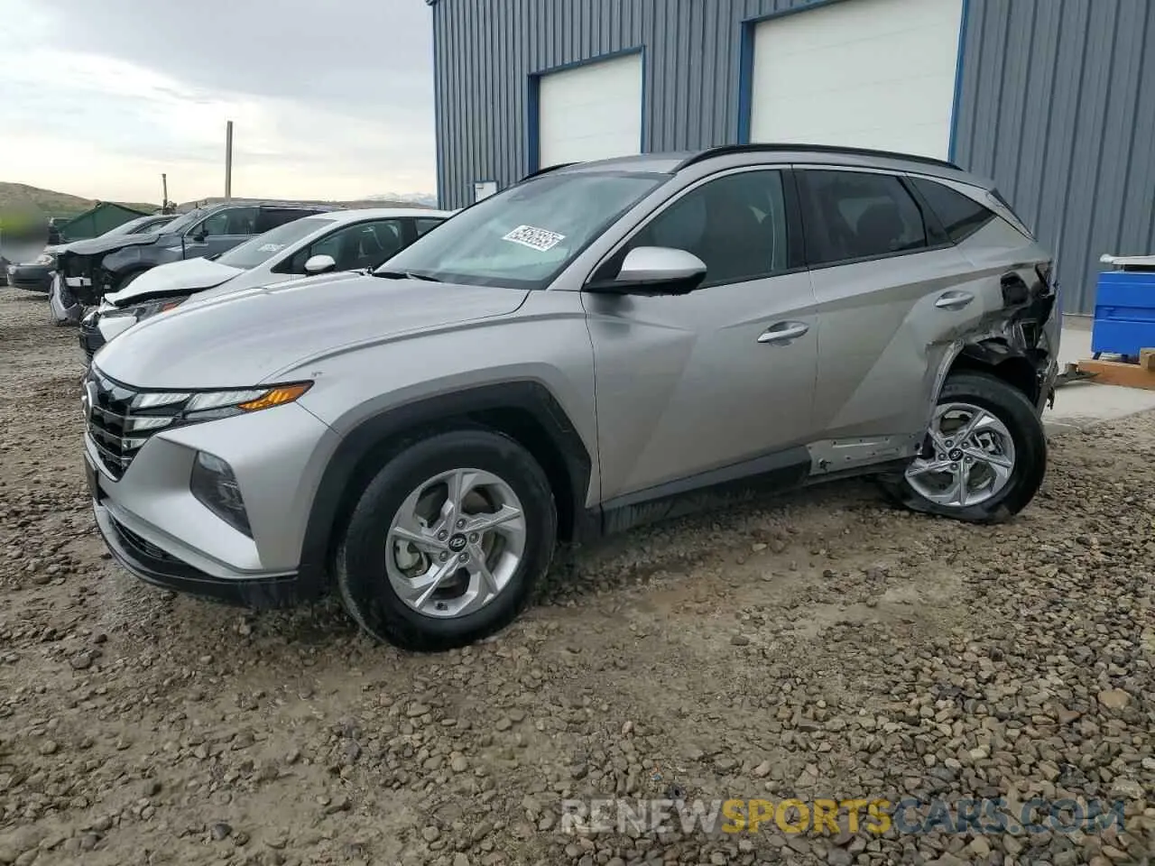 1 Photograph of a damaged car 5NMJBCDE7RH344668 HYUNDAI TUCSON 2024