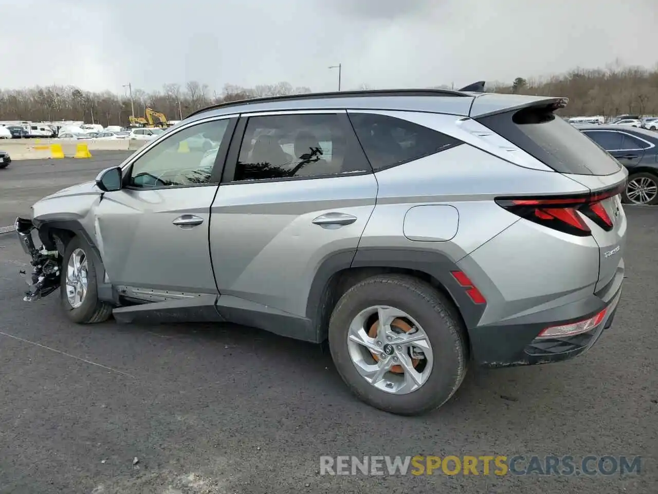 2 Photograph of a damaged car 5NMJBCDE7RH349367 HYUNDAI TUCSON 2024