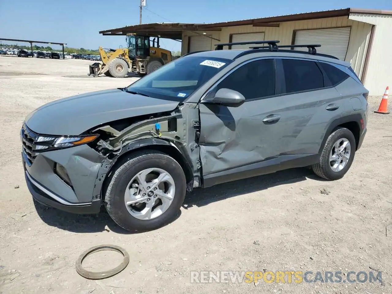 1 Photograph of a damaged car 5NMJBCDE7RH370395 HYUNDAI TUCSON 2024