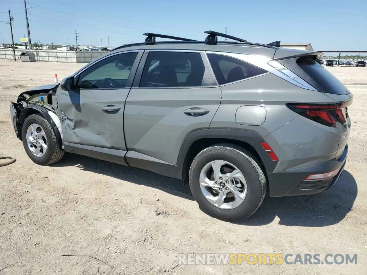 2 Photograph of a damaged car 5NMJBCDE7RH370395 HYUNDAI TUCSON 2024