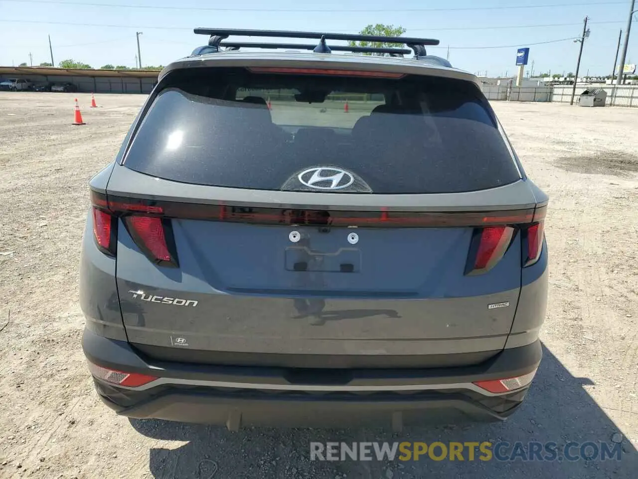 6 Photograph of a damaged car 5NMJBCDE7RH370395 HYUNDAI TUCSON 2024